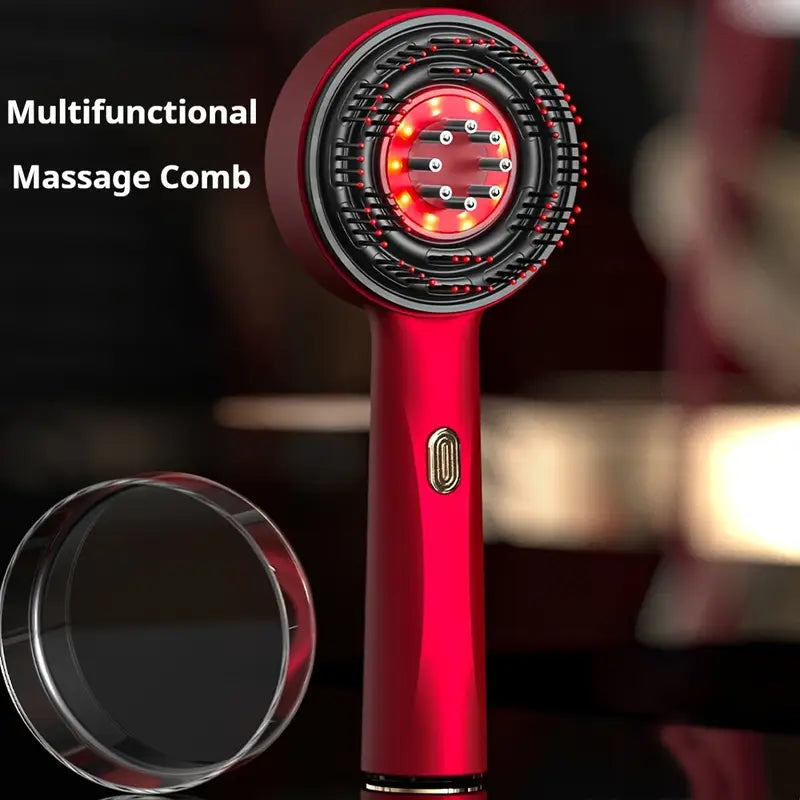 Electric Massage Comb, Portable Electric Hair Brush for Women And Men