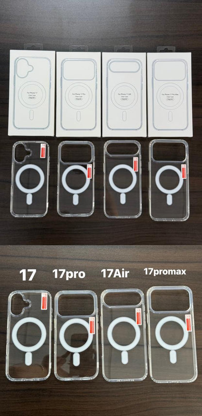 جراب حماية فاخر لهاتف آيفون 17 - مقاوم للصدمات، نحيف وأنيق