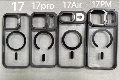 جراب حماية فاخر لهاتف آيفون 17 - مقاوم للصدمات، نحيف وأنيق