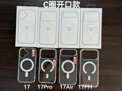 جراب حماية فاخر لهاتف آيفون 17 - مقاوم للصدمات، نحيف وأنيق