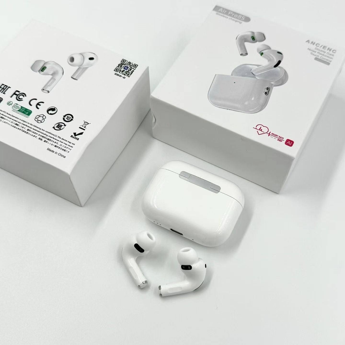 Air Pro 85 ANC Wireless Earbuds with AI Noise Cancellation and Touch Control