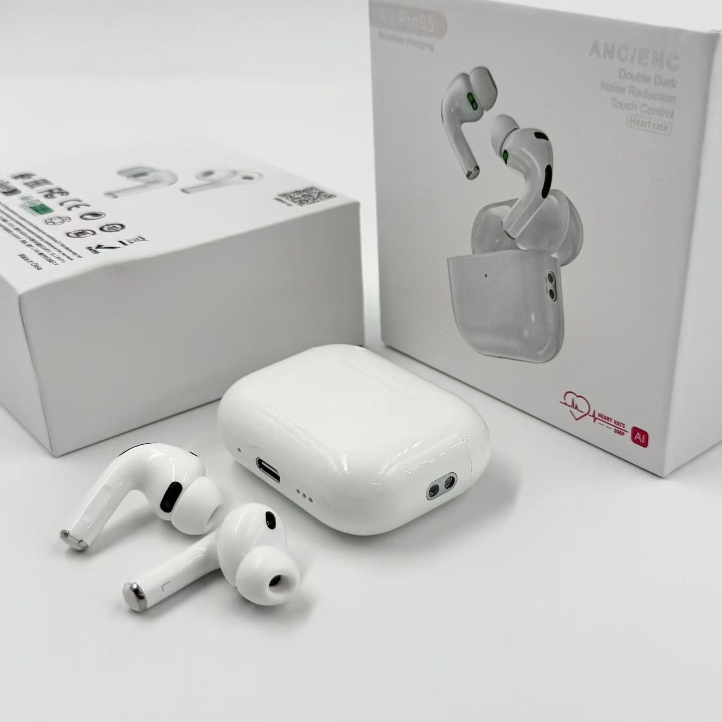 Air Pro 85 ANC Wireless Earbuds with AI Noise Cancellation and Touch Control